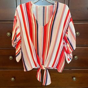 Striped Promesa top